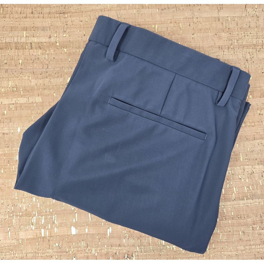 Theory Pants Mens‎ 34 Navy Slim Straight Precision Ponte Casual Preppy Stretch